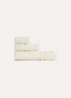 SERVIETTE DE TOILETTE MOELLEUSE LITEAU RAFFINÉ BEIGE