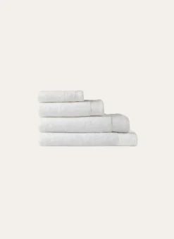 SERVIETTE DE TOILETTE UNIE EN COTON 500GR BLANC