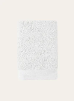 SERVIETTE INVITÉ UNIE EN COTON 500GR BLANC