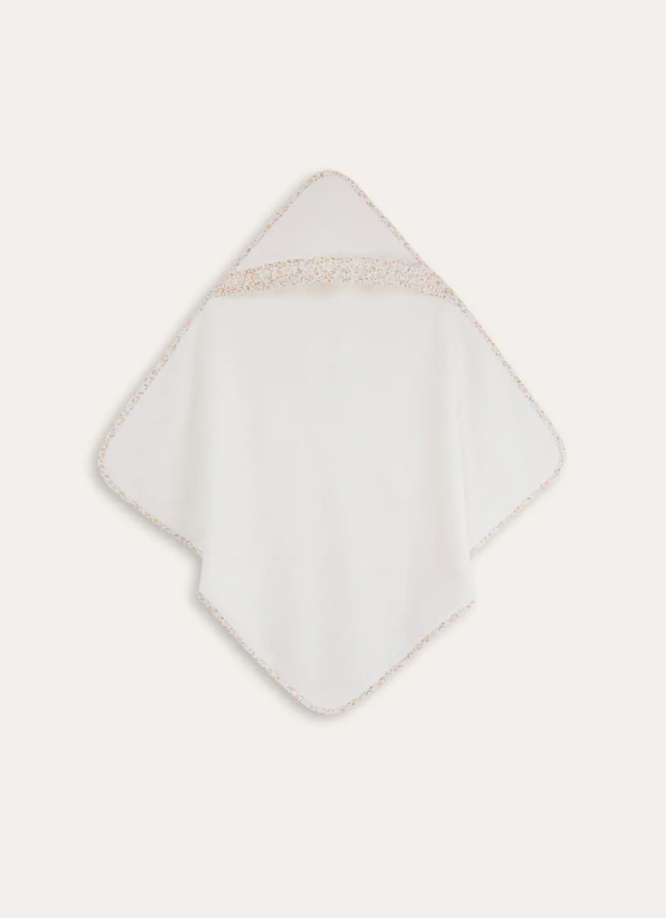 SET CAPE ET GANT LOUISETTE BLANC