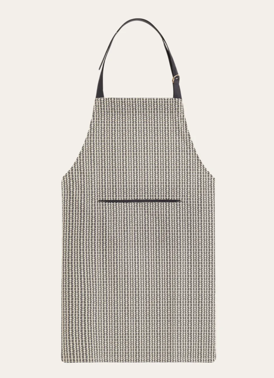 TABLIER EN COTON IMPRIMÉ MINI MOTIFS MARINE