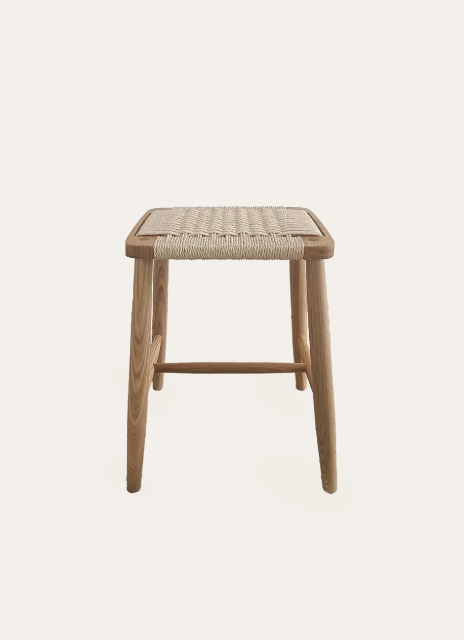 TABOURET EN BOIS NATUREL