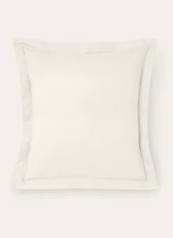 TAIE D'OREILLER UNIE EN COTON ECRU