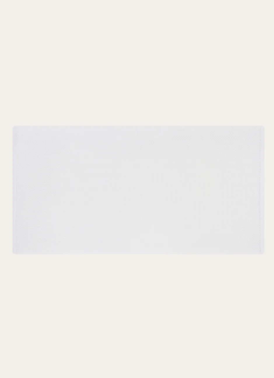 TAPIS DE BAIN UNI BLANC