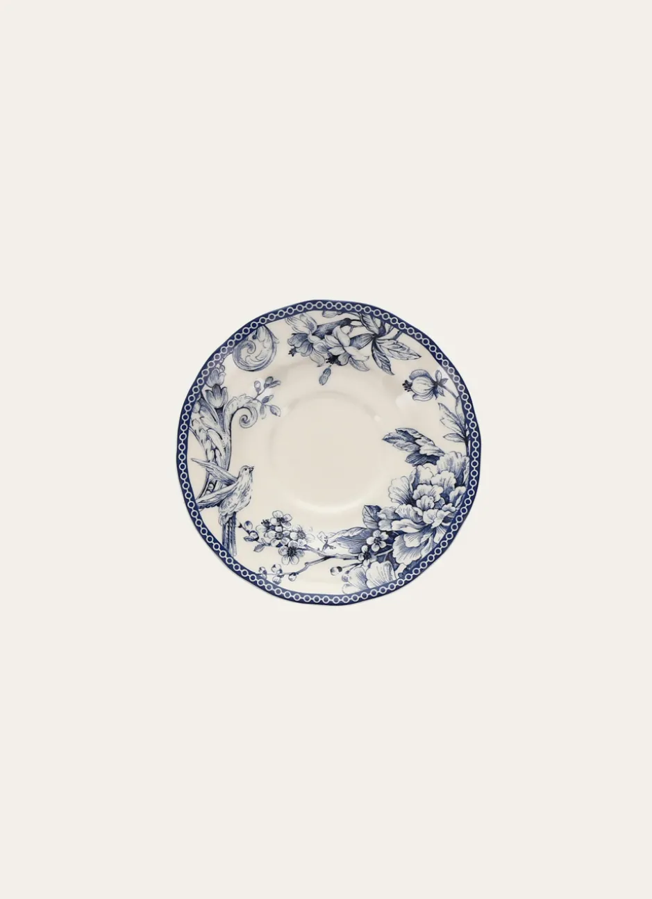 TASSE ET SOUCOUPE EN GRÈS ADELAÏDE MARINE