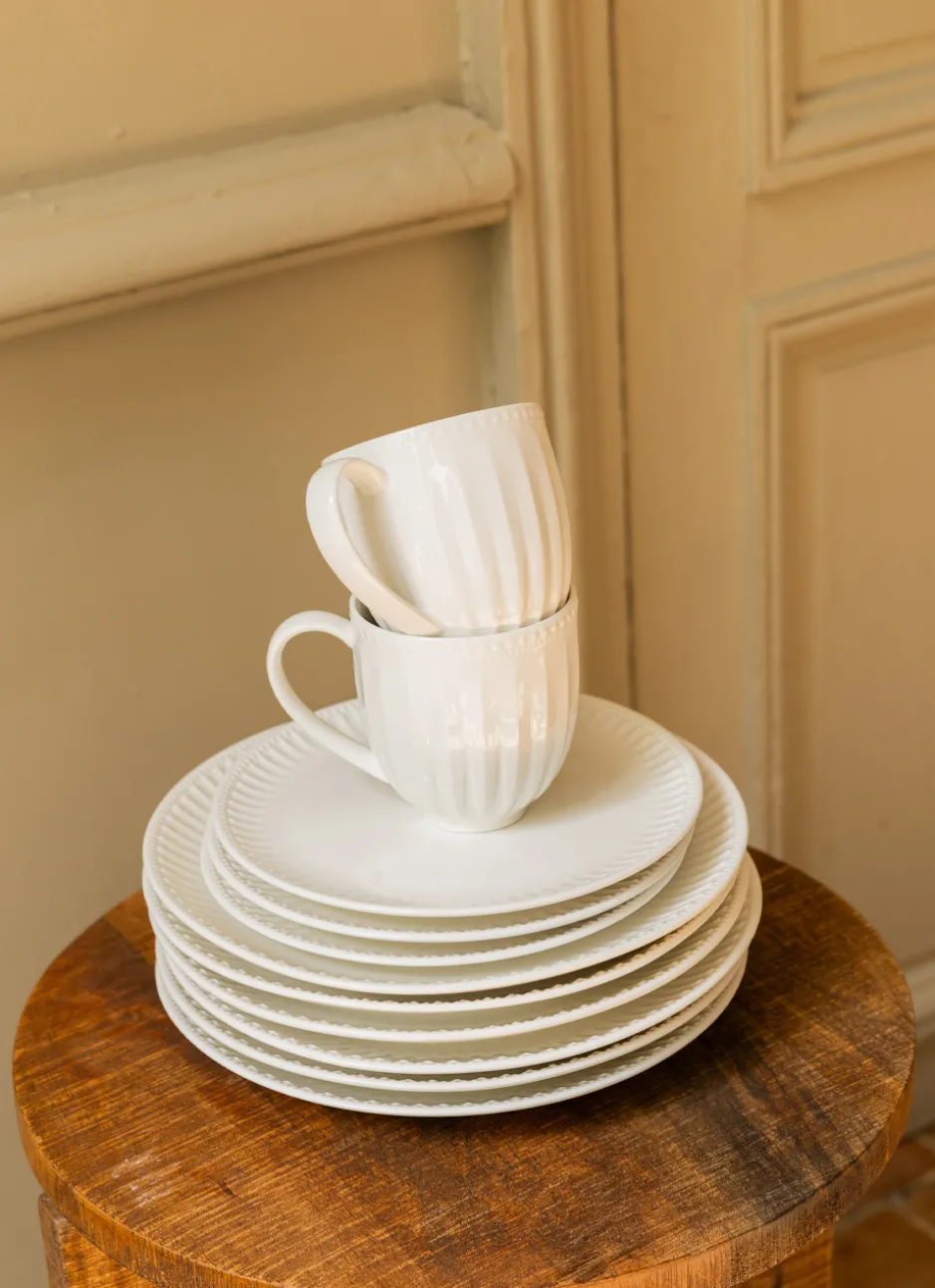 THÉIÈRE EN PORCELAINE BLANC