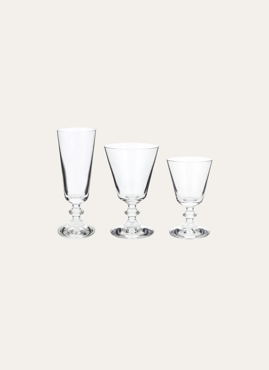 VERRE À VIN EN CRISTALLIN TRANSPARENT