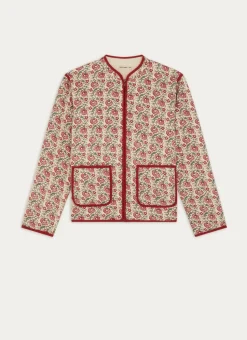 VESTE MATELASSEE BEIGE CLAIR