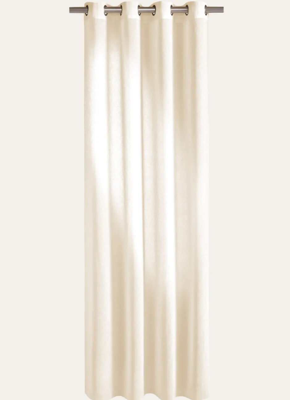 VOILAGE UNI - H260CM ECRU